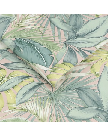 Fresco Tropicana Green Wallpaper