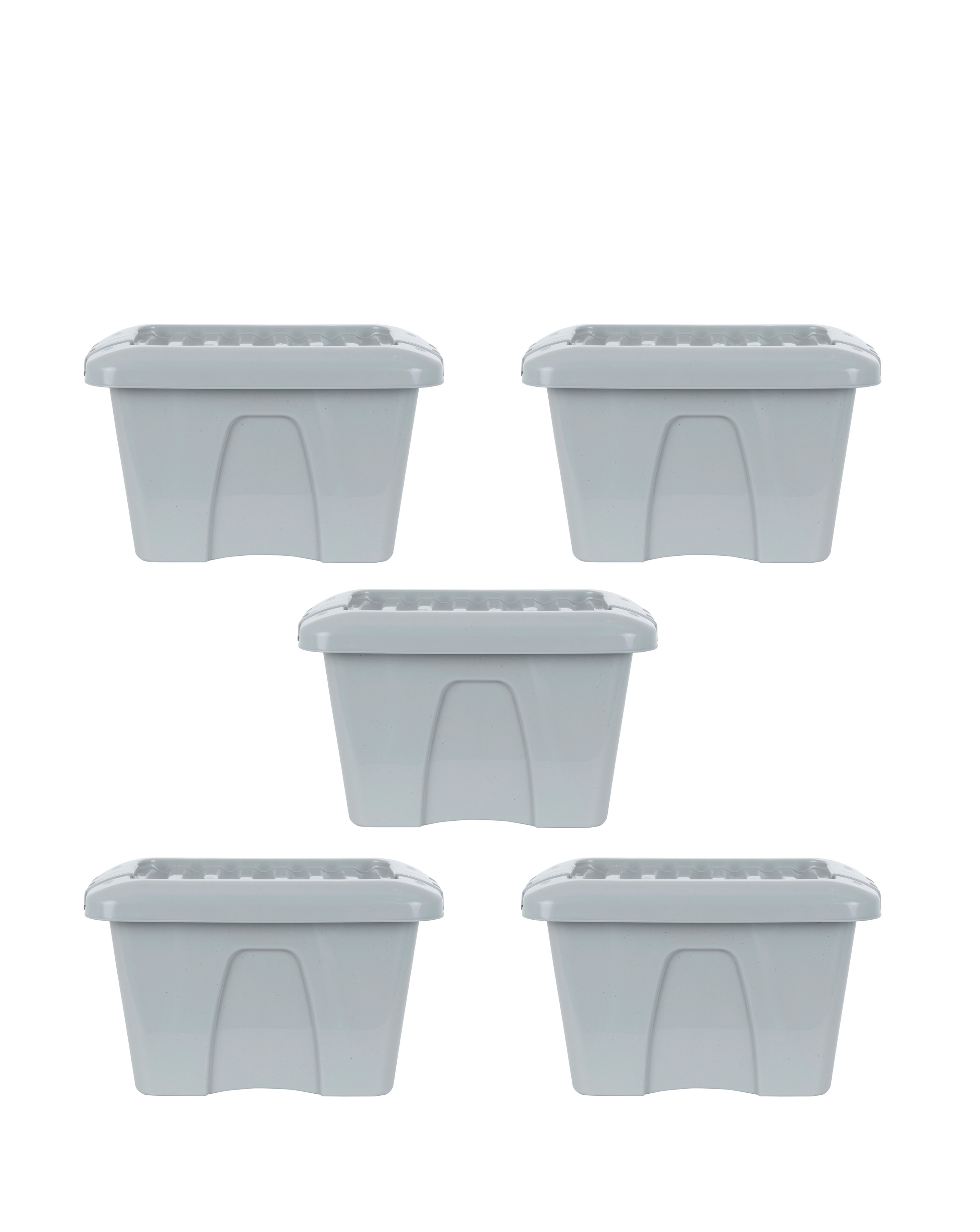 New In - Wham Upcycled 14L Box & Lid 5Pk