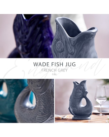 Wade Grey Fish Jug - 0.6L