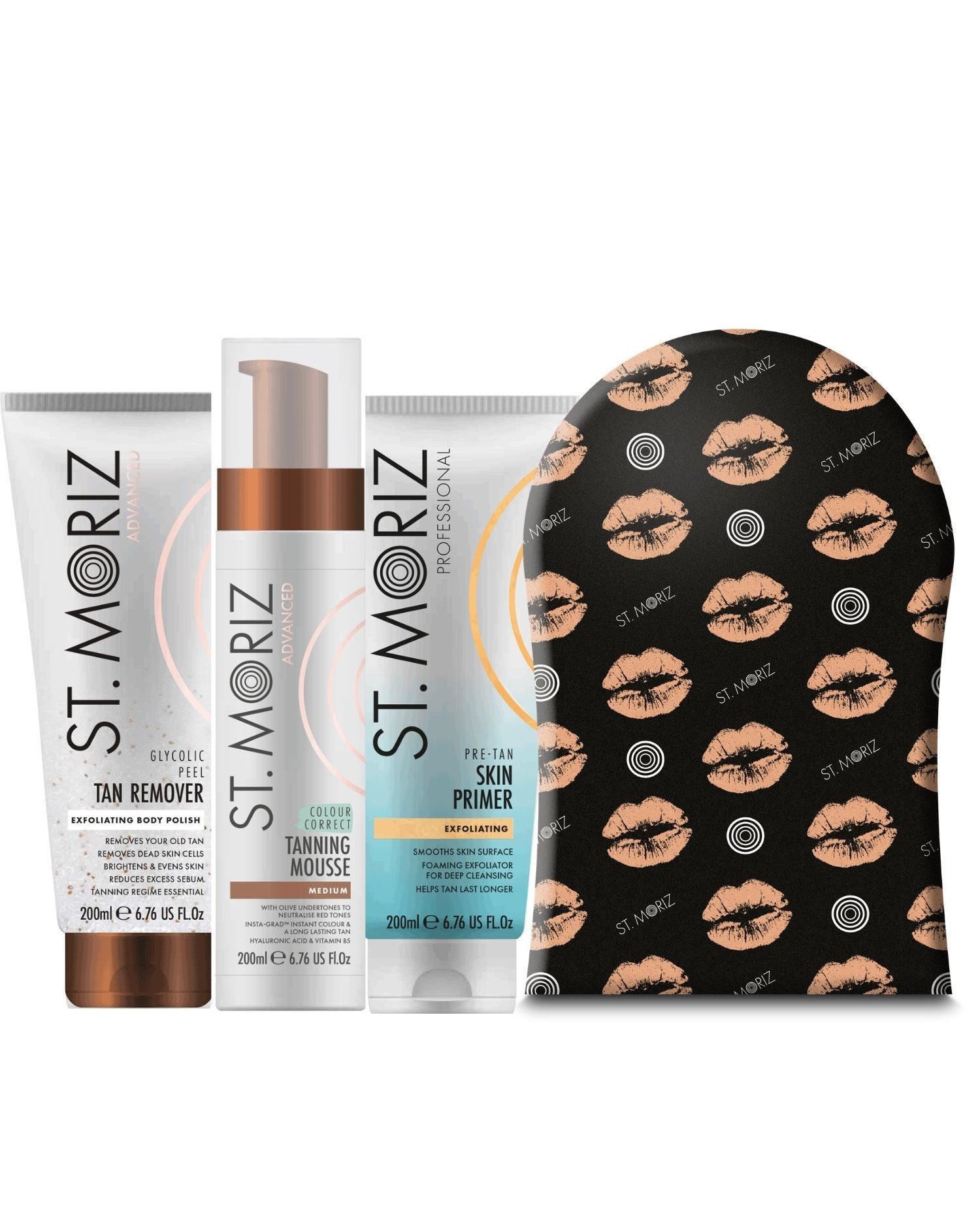 St Moriz Advanced Tanning Set Medium
