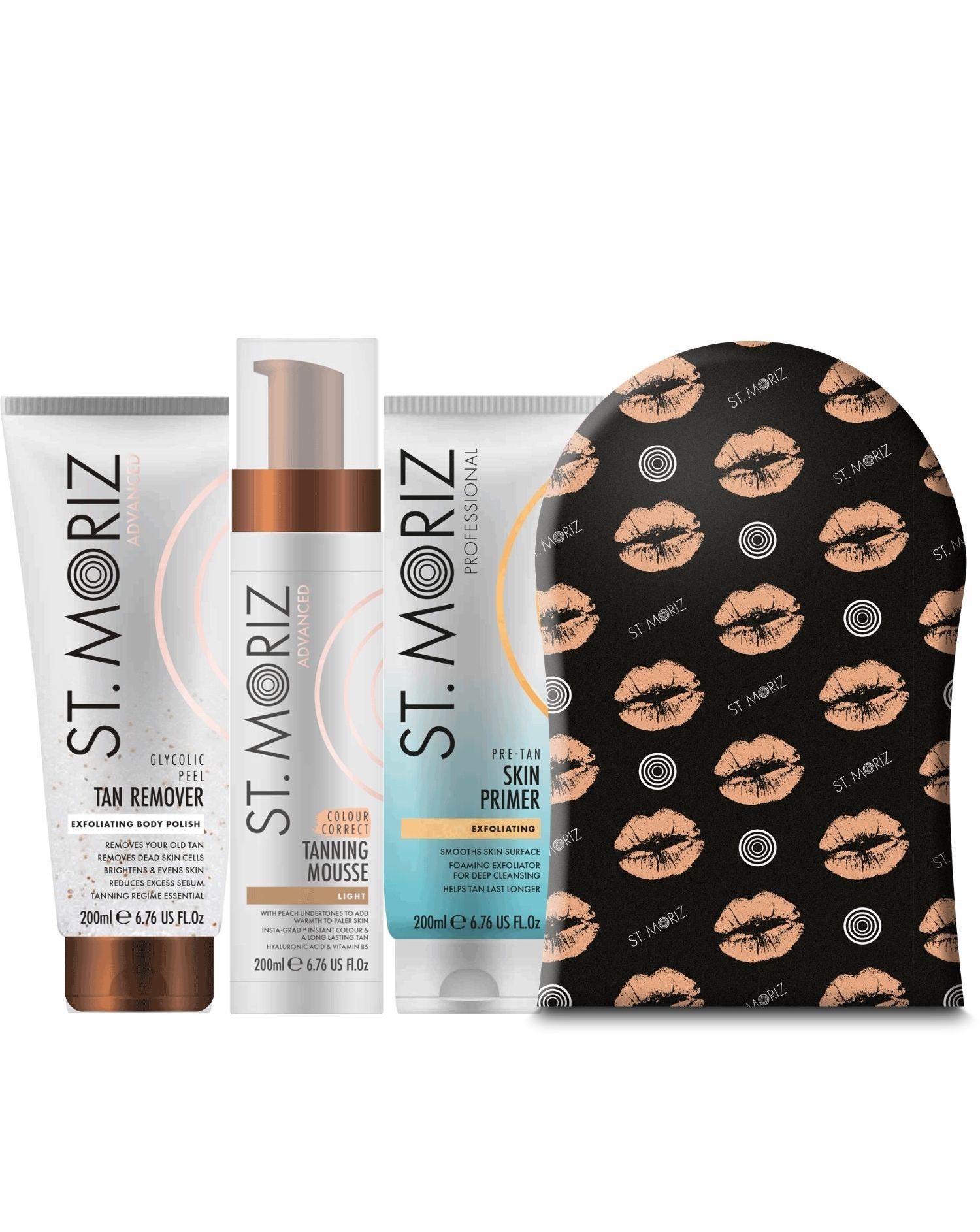 St Moriz Advanced Self Tanning Set Light