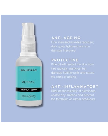 Beauty Pro Retinol 1% Overnight Serum 30ml