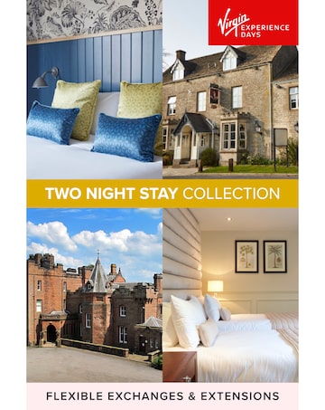 Two Night Stay Collection E-Voucher - 18 Experiences to Choose From