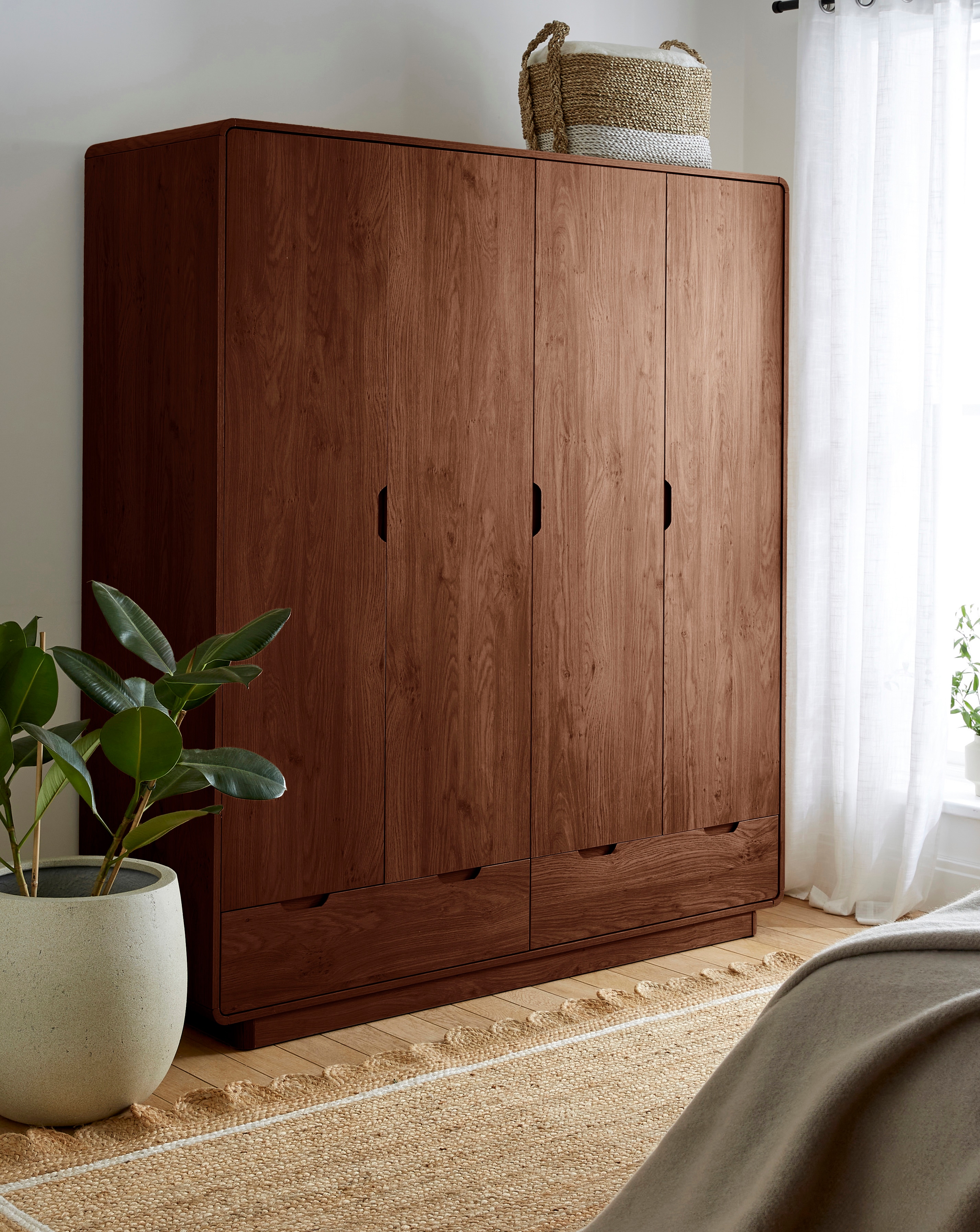 Oslo 4 Door Wardrobe