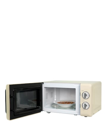 Russell Hobbs RHRETMM705C 17Litre Retro Manual Microwave - Cream