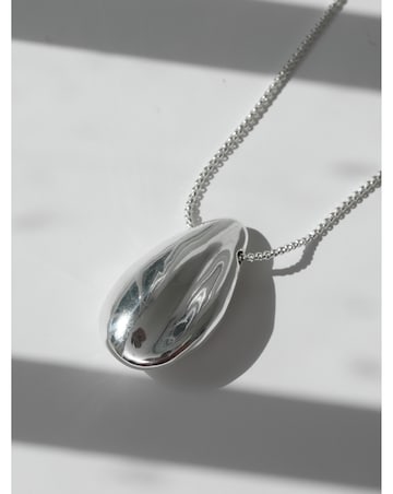 Jon Richard Silver Plated Polished Pendant