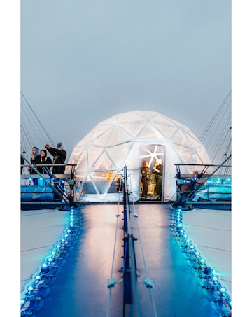 Christmas at Up at The O2 - Snow Globe Climb for Two E-Voucher