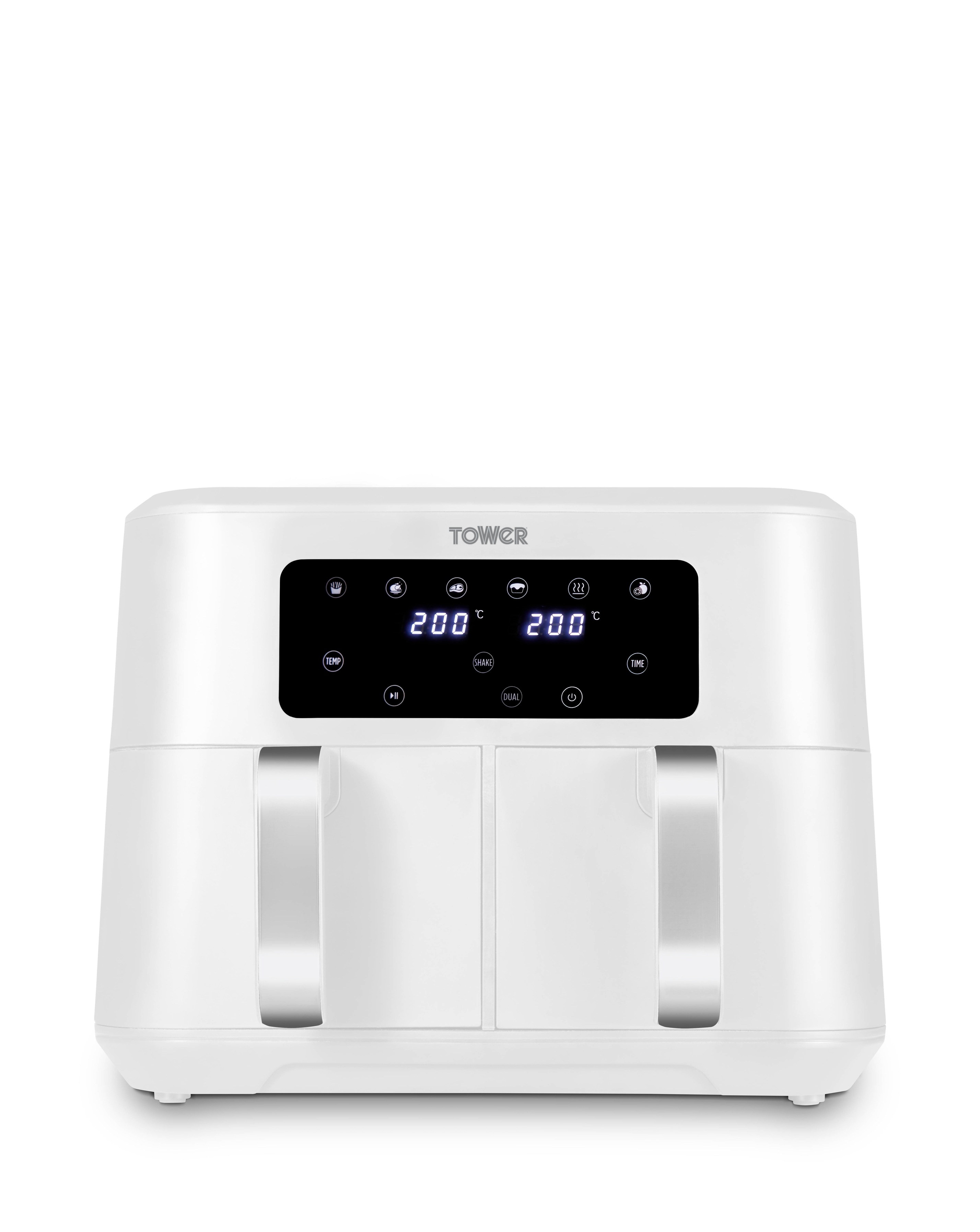 Tower Vortx White 8.5L Basket Air Fryer