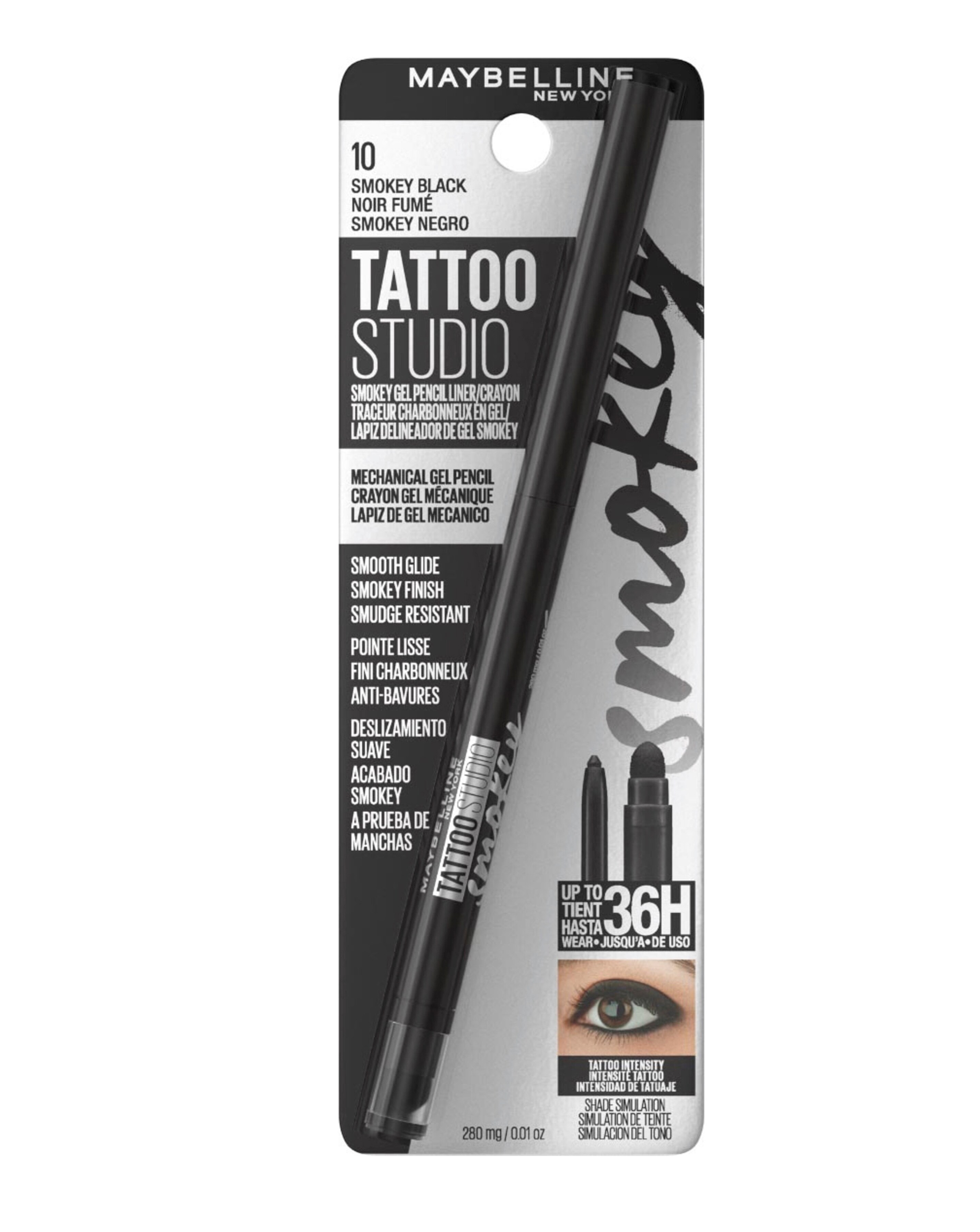 Maybelline Tattoo Liner Smokey Black Gel