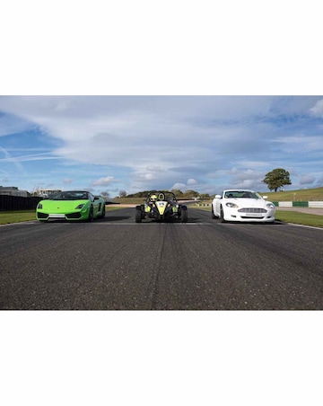 Triple Supercar Blast, High Speed Passenger Ride & Photo E-Voucher -49 Locations