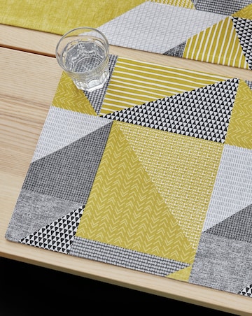 Larsson Geo Placemat Pair