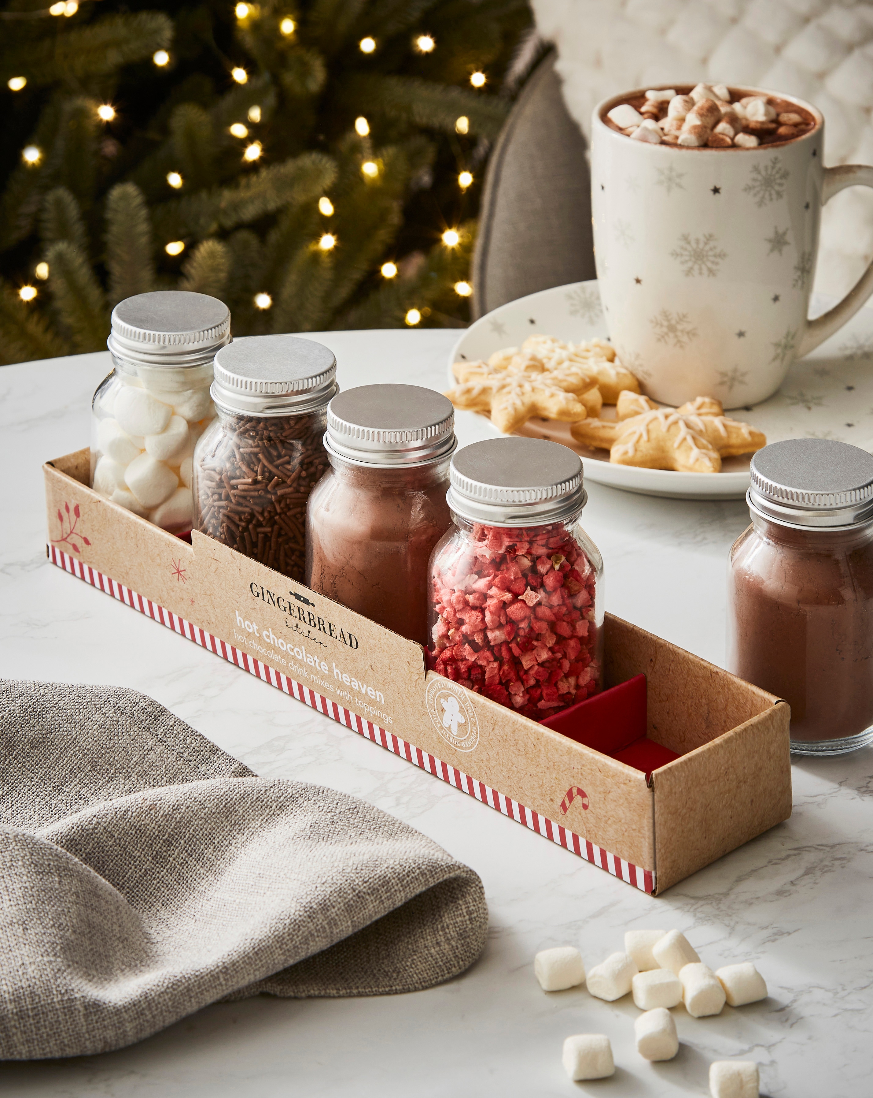Gingerbread Kitchen Hot Chocolate Bar