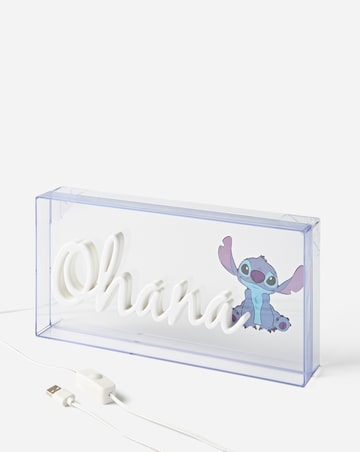 Stitch Ohana LED Neon Light
