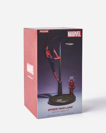 Marvel Spiderman Desk Lamp with Fire Hydrant Dimmer - USB Powered