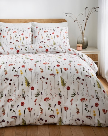 Pressed Flower Duvet Cover Set