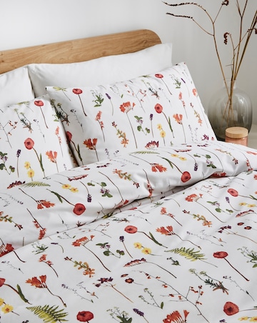 Pressed Flower Duvet Cover Set