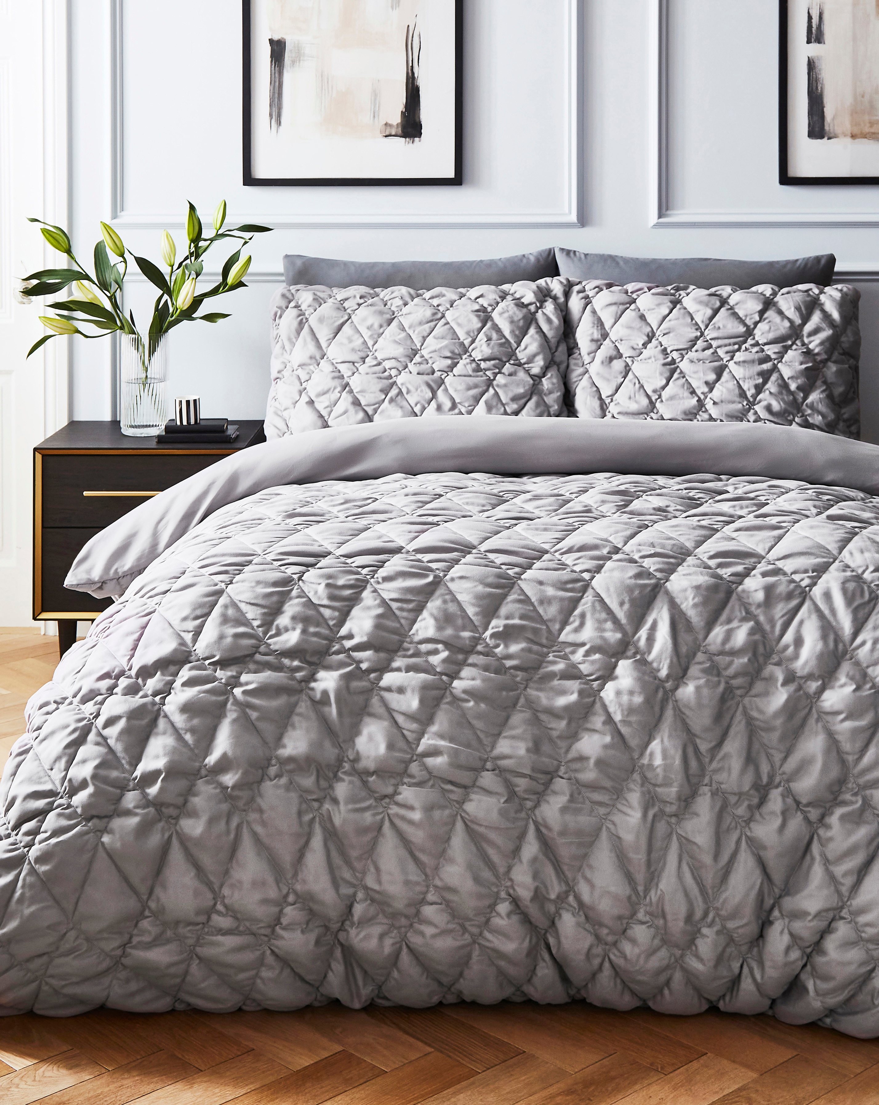 Joanna Hope Quilted Duvet Set