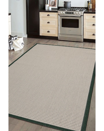 Indoor and Outdoor Border Rug