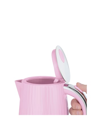 Russell Hobbs 27362 / 27372 Eden Kettle and 2 Slice Toaster Raspberry Bundle