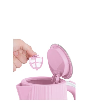 Russell Hobbs 27362 / 27372 Eden Kettle and 2 Slice Toaster Raspberry Bundle