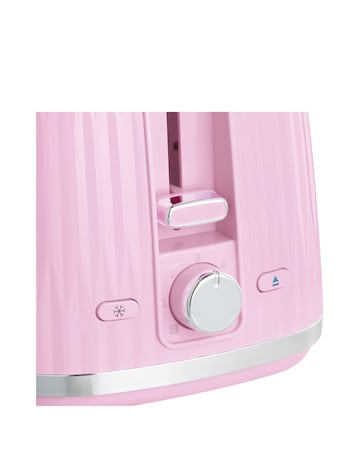 Russell Hobbs 27362 / 27372 Eden Kettle and 2 Slice Toaster Raspberry Bundle