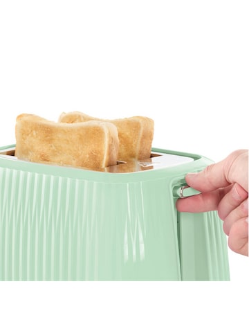 Russell Hobbs 27364 / 27374 Eden Kettle and 2 Slice Toaster Pistachio Bundle