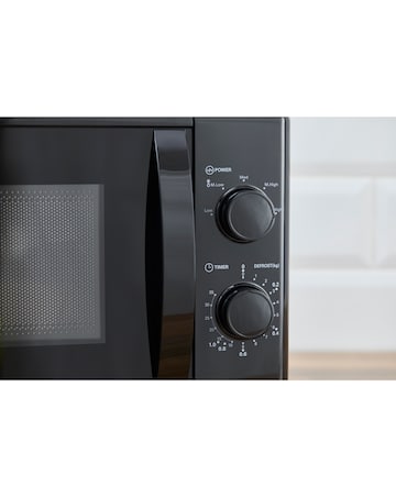 Swan SM4420BLK 20L Black Manual Microwave