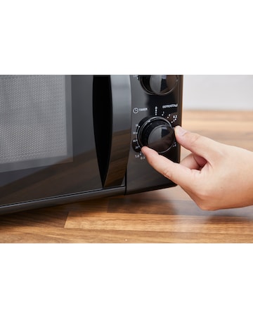 Swan SM4420BLK 20L Black Manual Microwave