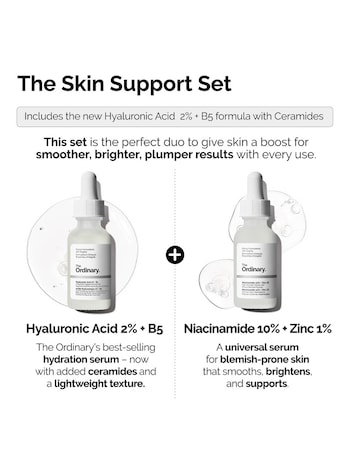 The Skin Support Set Skincare Gift Set
