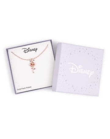 Beauty & The Beast Stone Set Necklace