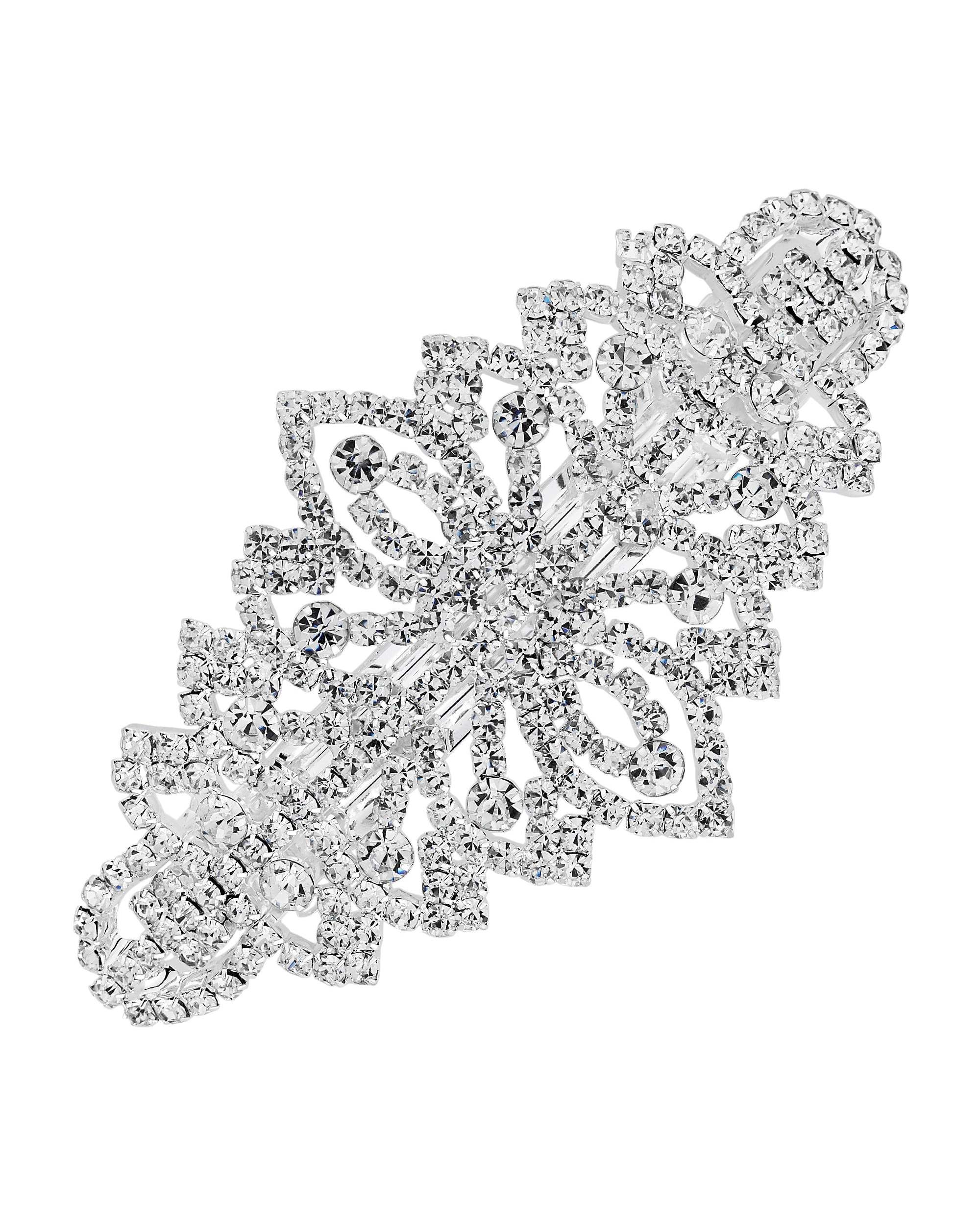 MOOD Crystal Ornate Hair Clip