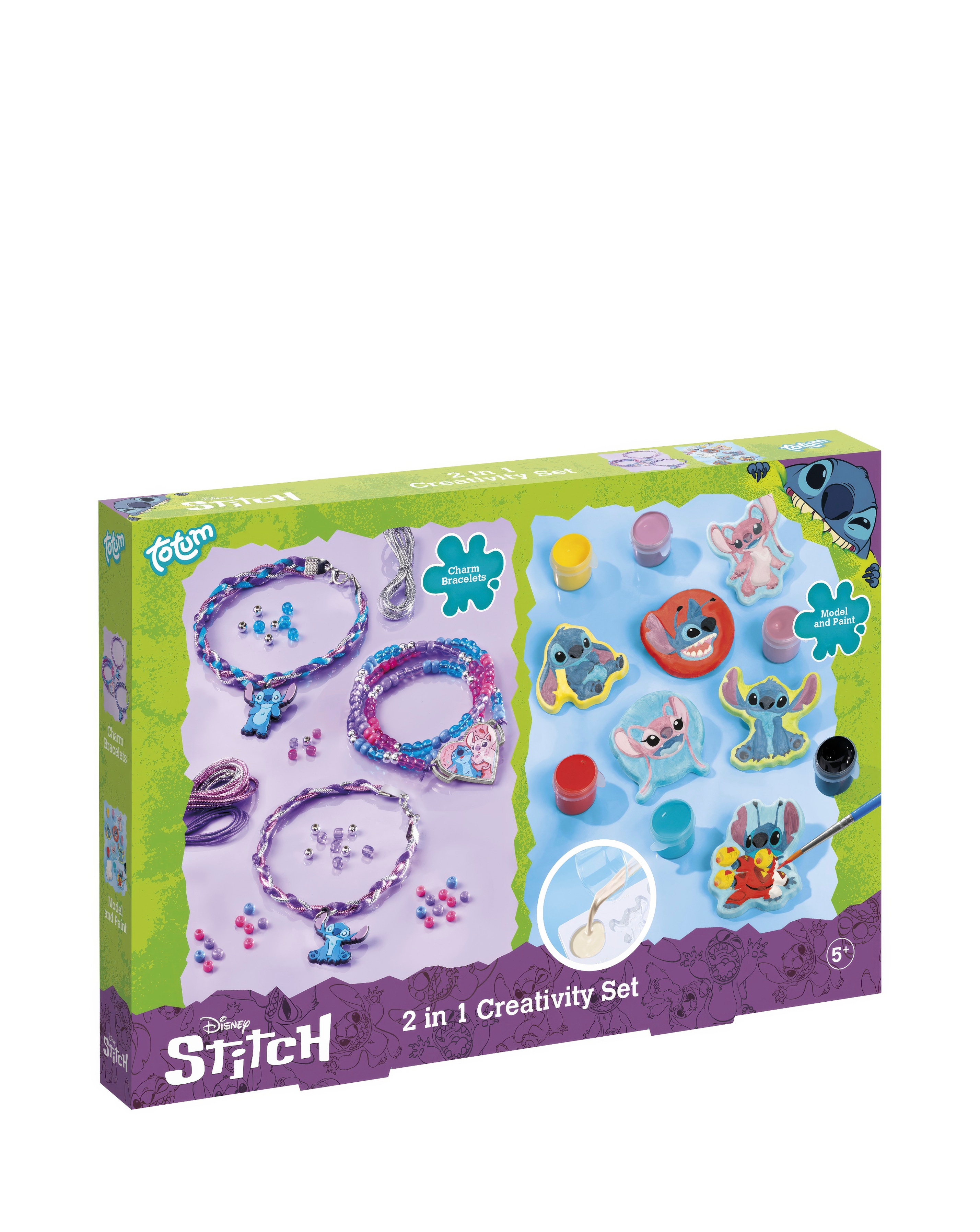 Disney Stitch 2 in 1 Creativity Set