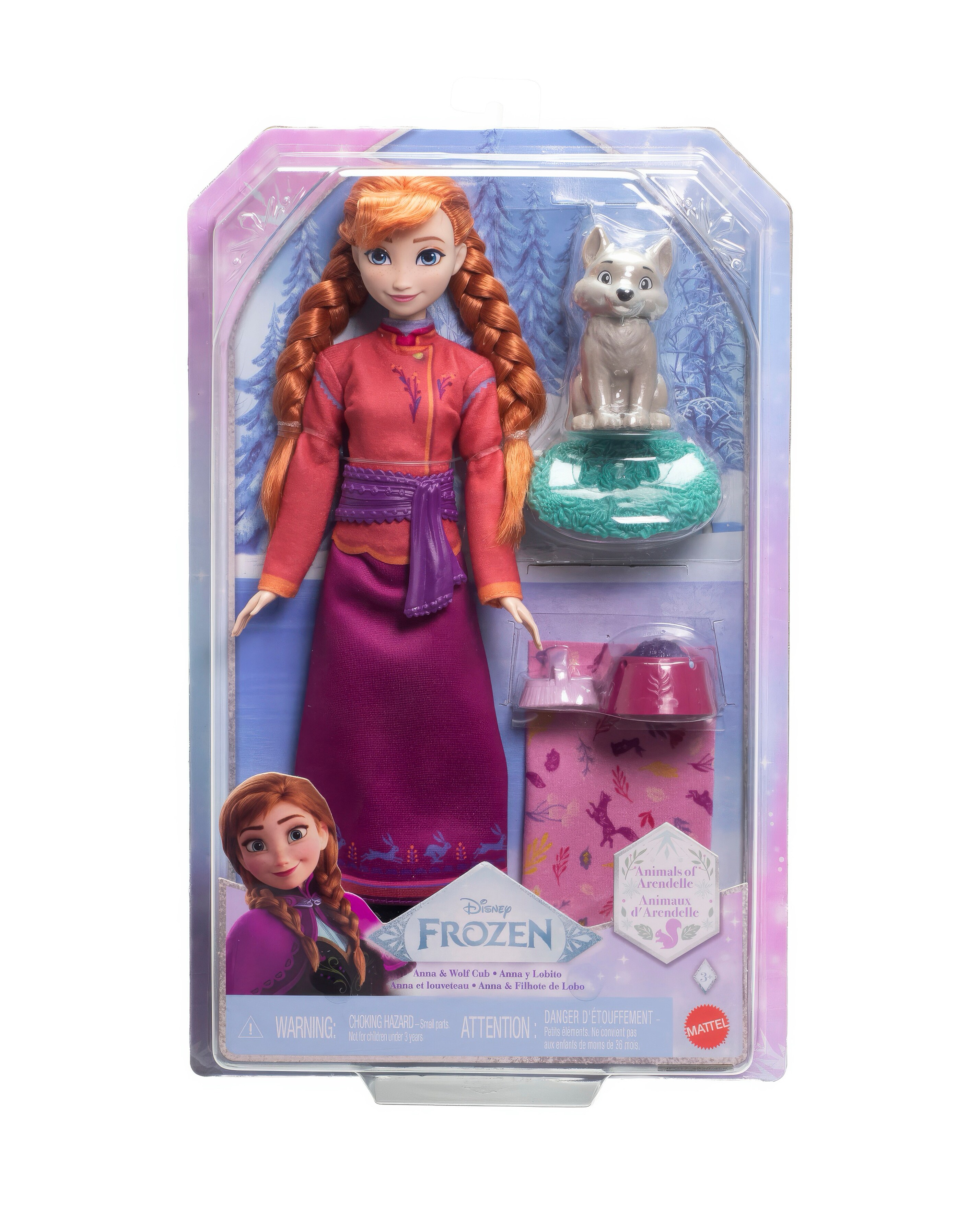 Disney Frozen Anna Fashion Doll & Cub