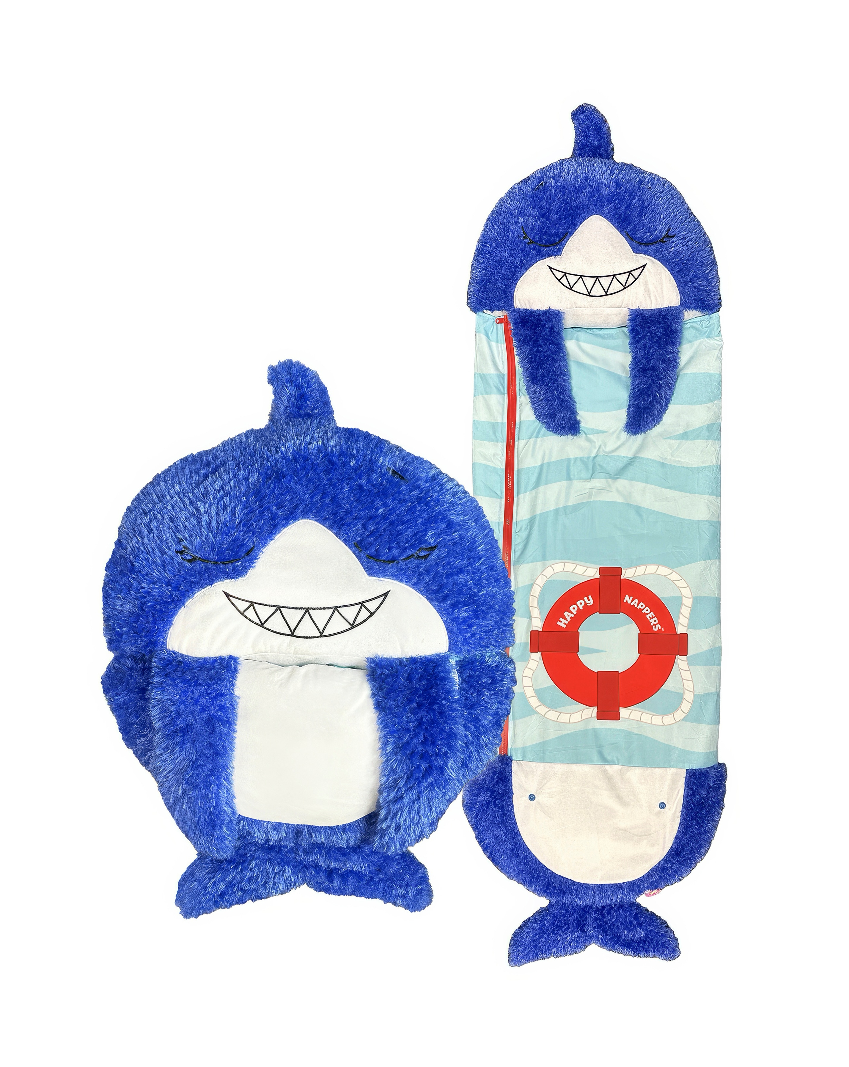 New In - Happy Nappers Blue Shark Sleeping Bag