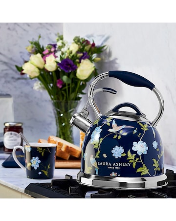 Laura Ashley Stovetop Kettle Elvenden Navy