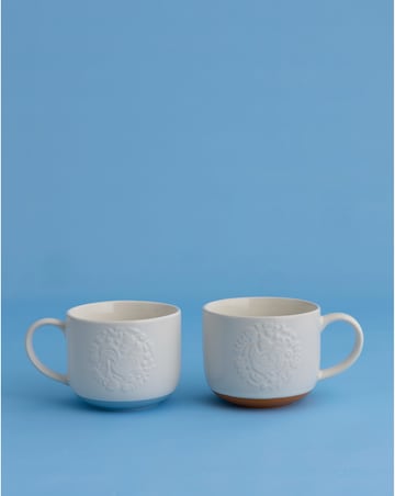 Mason Cash Set of 2 Folk Farmyard Mugs