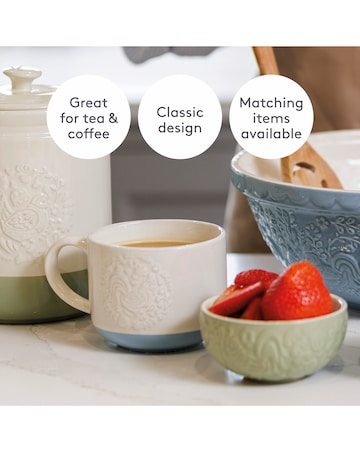 Mason Cash Set of 2 Folk Farmyard Mugs