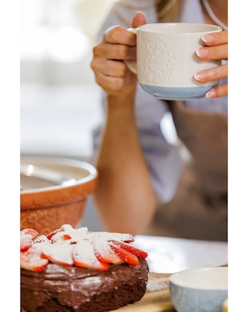 Mason Cash Set of 2 Folk Farmyard Mugs