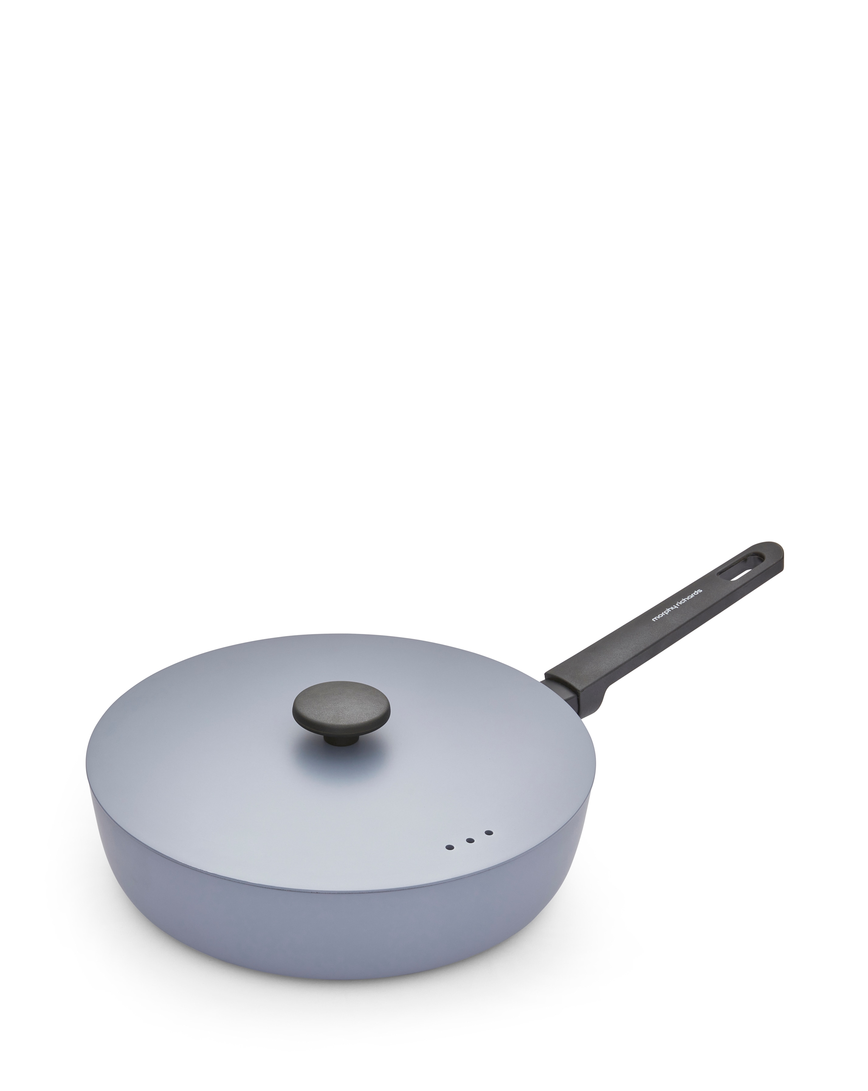 New In - Morphy Richards 28cm Grey Saute Pan