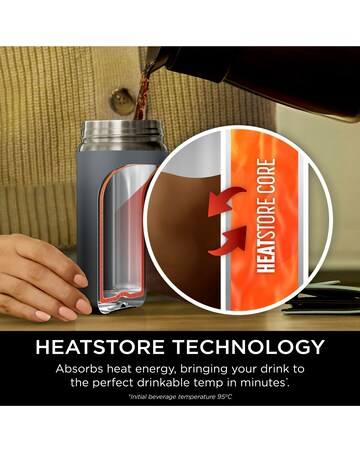 Ninja SipPerfect 10oz Hot Drink Bottle Black