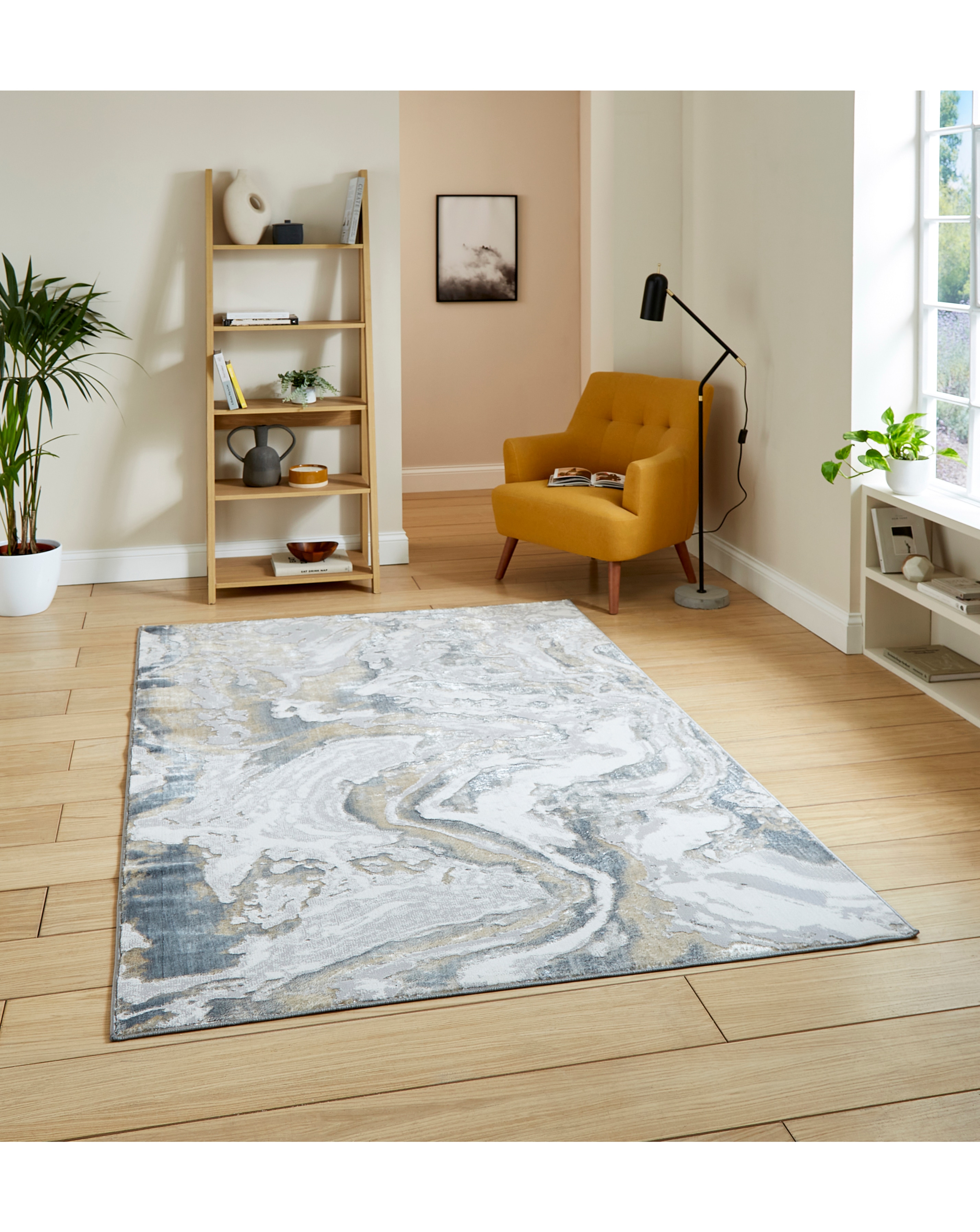 Think Rugs Tidal Swirl Rug