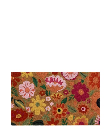 My Mat Printed Coir Bright Blooms Doormat