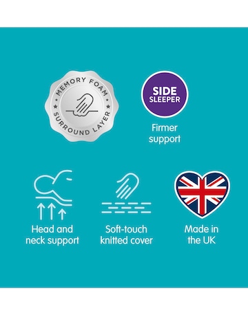 Slumberdown Memory Foam Plus Pillow