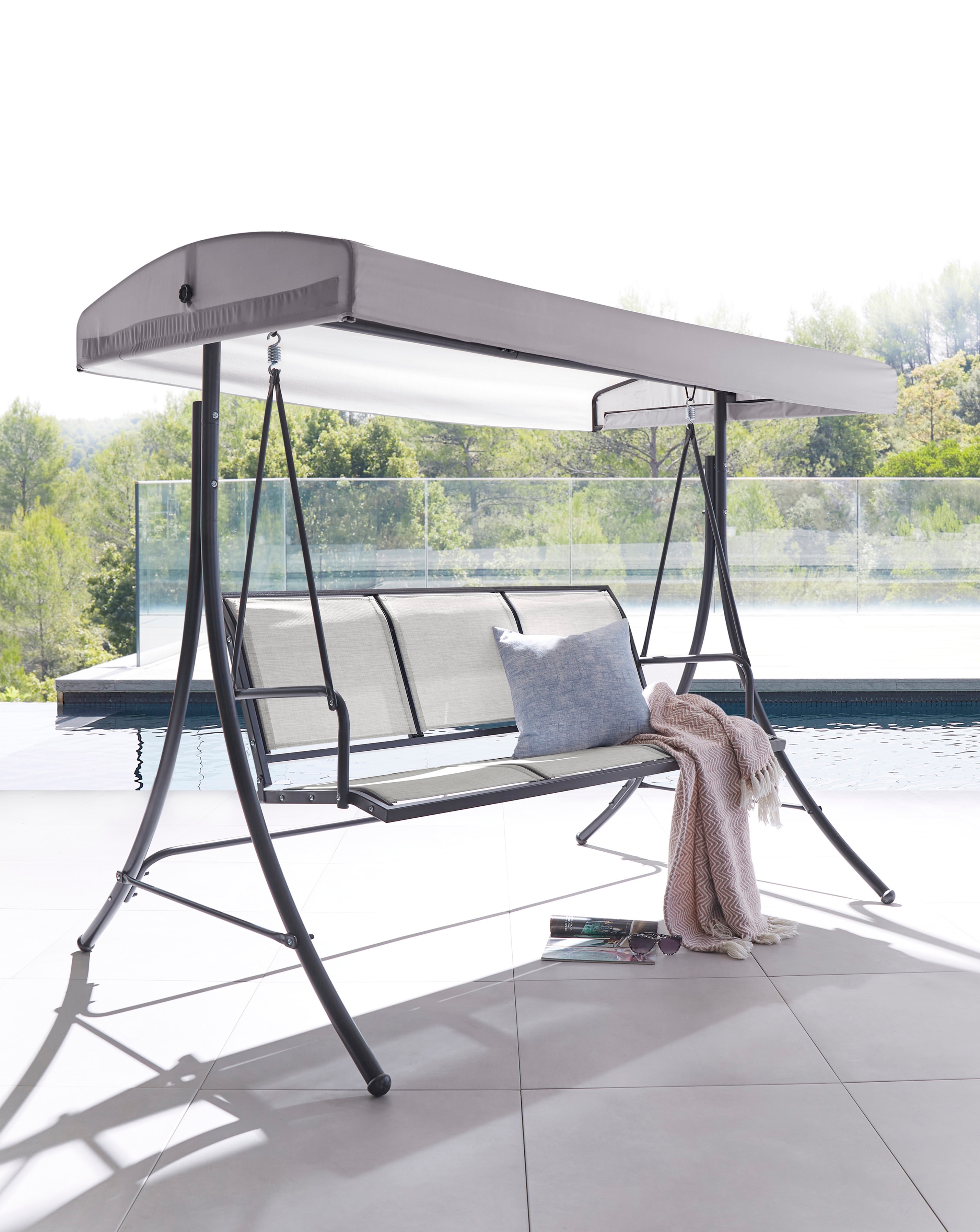 Malaga 3 Seater Swing Seat