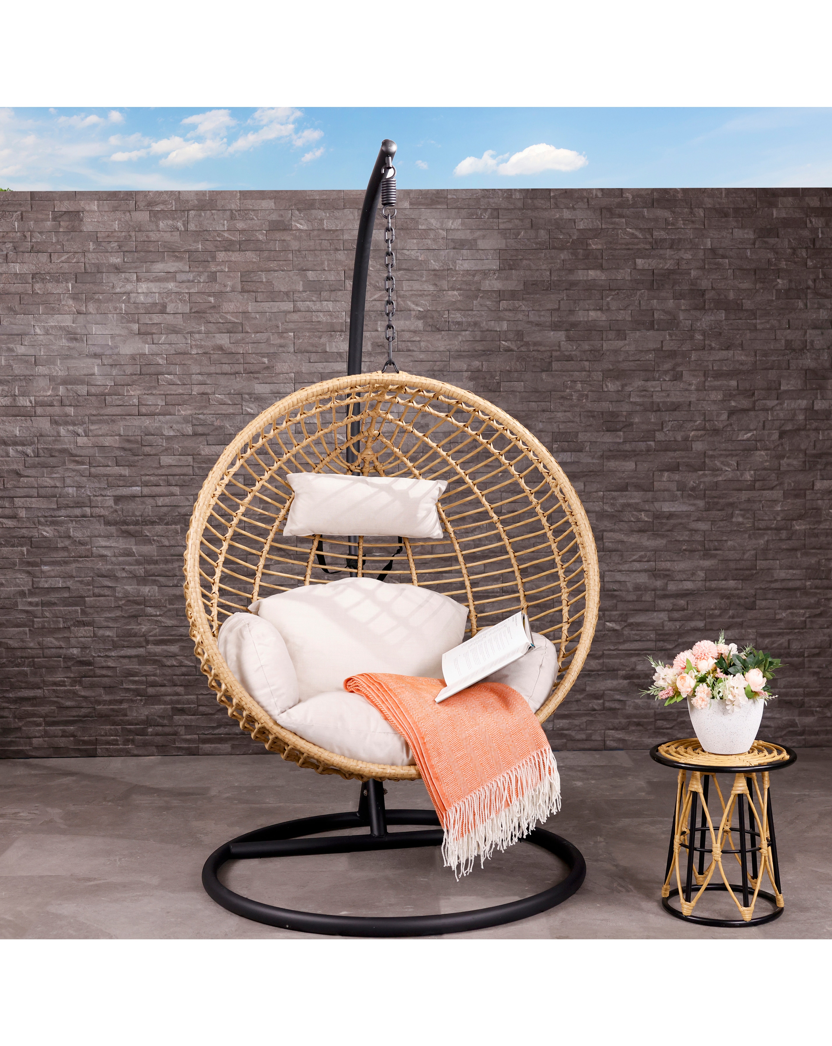 Single Hanging Swing Chair