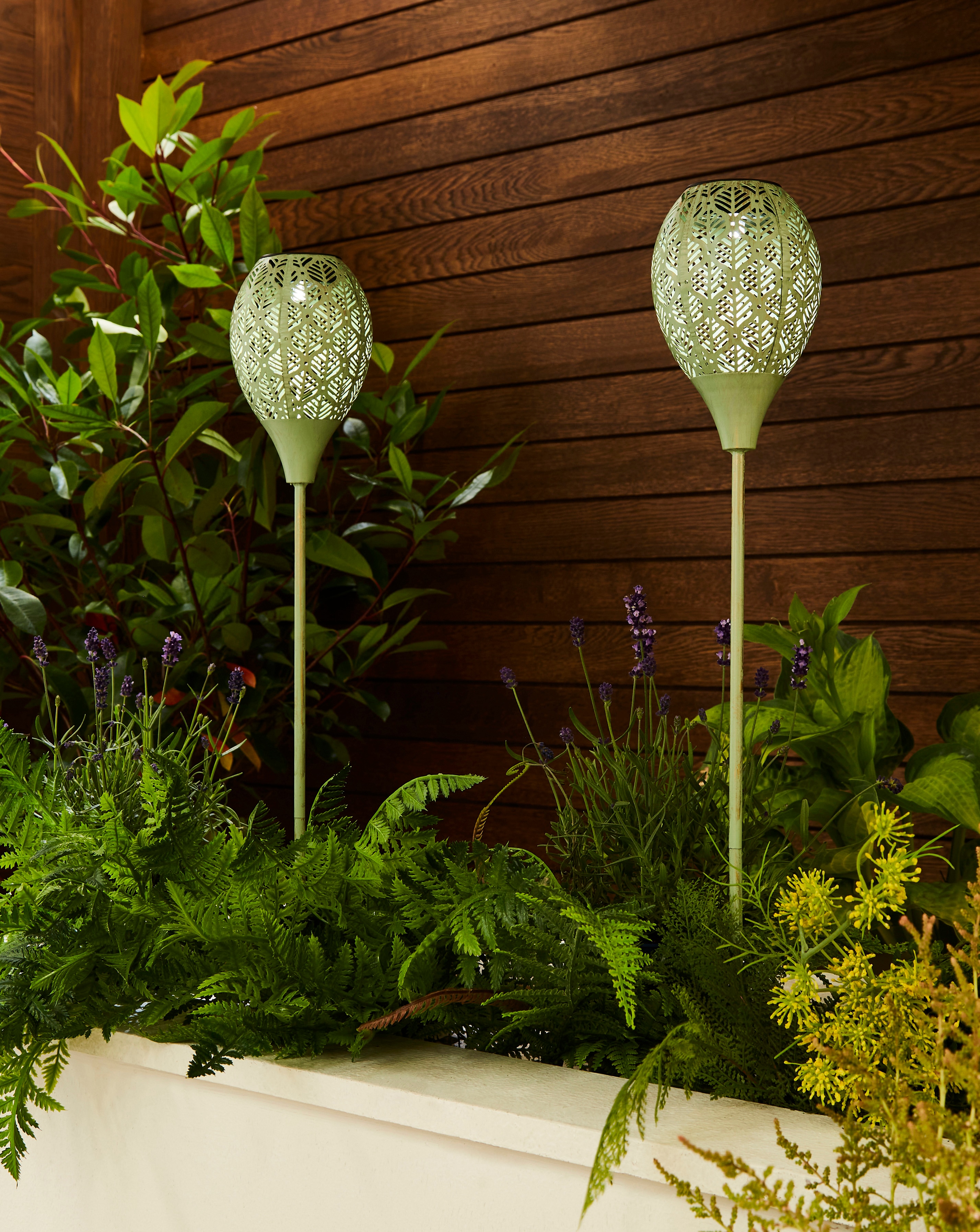 Solaire Stake Light 2 Pack - Sage