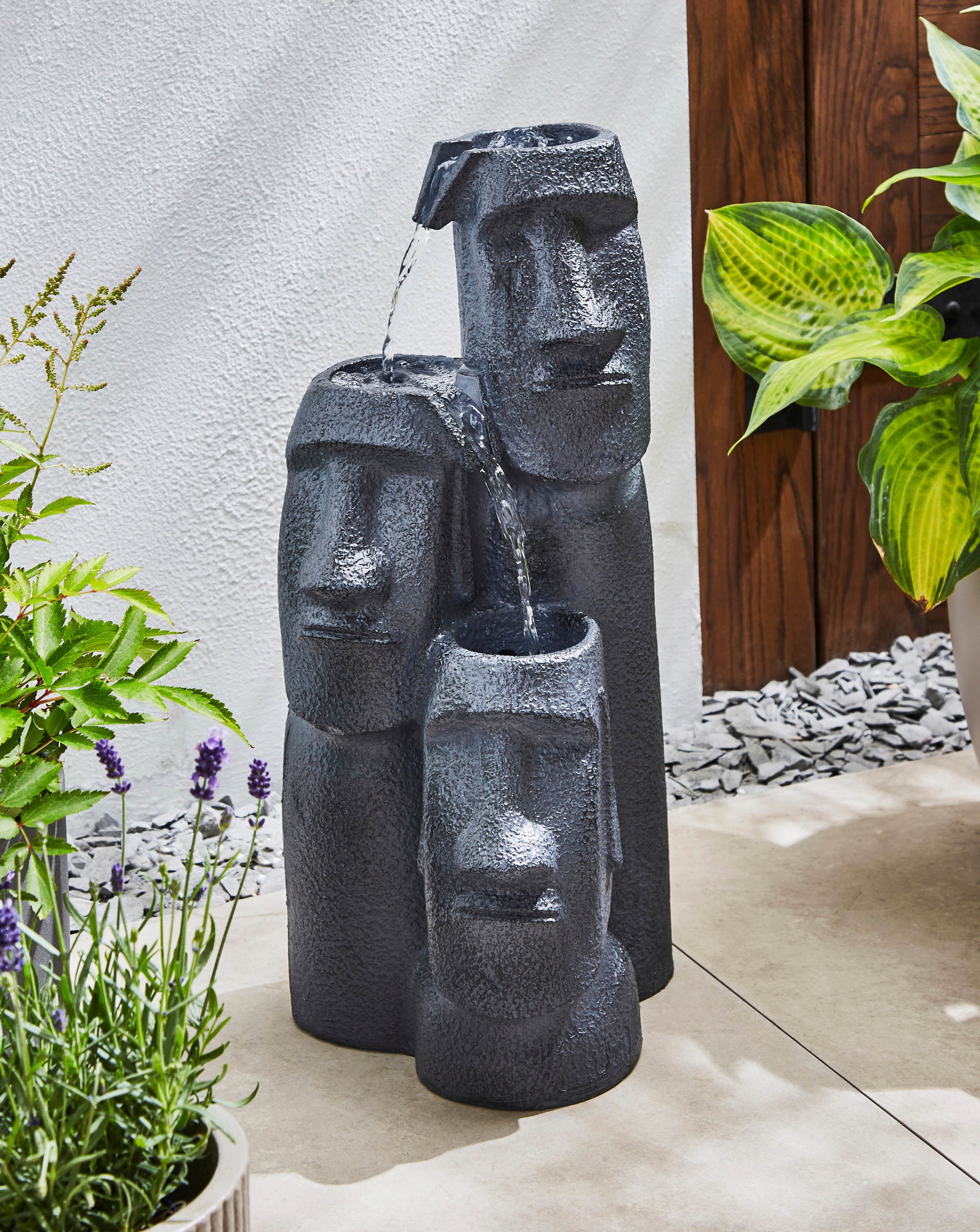 Easter Island Falls Water Feature