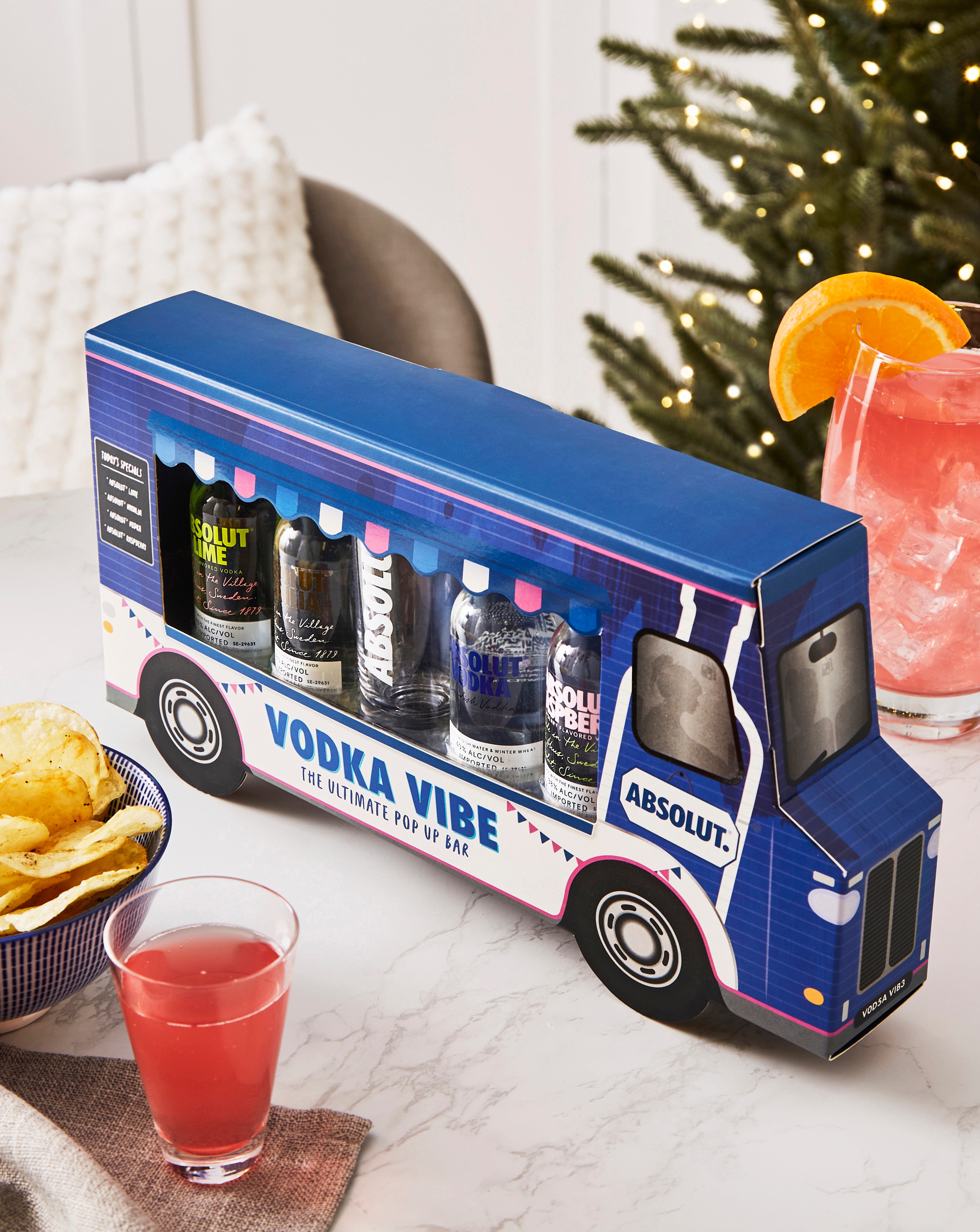 Vodka Vibe Pop Up Bar & Shot Glass