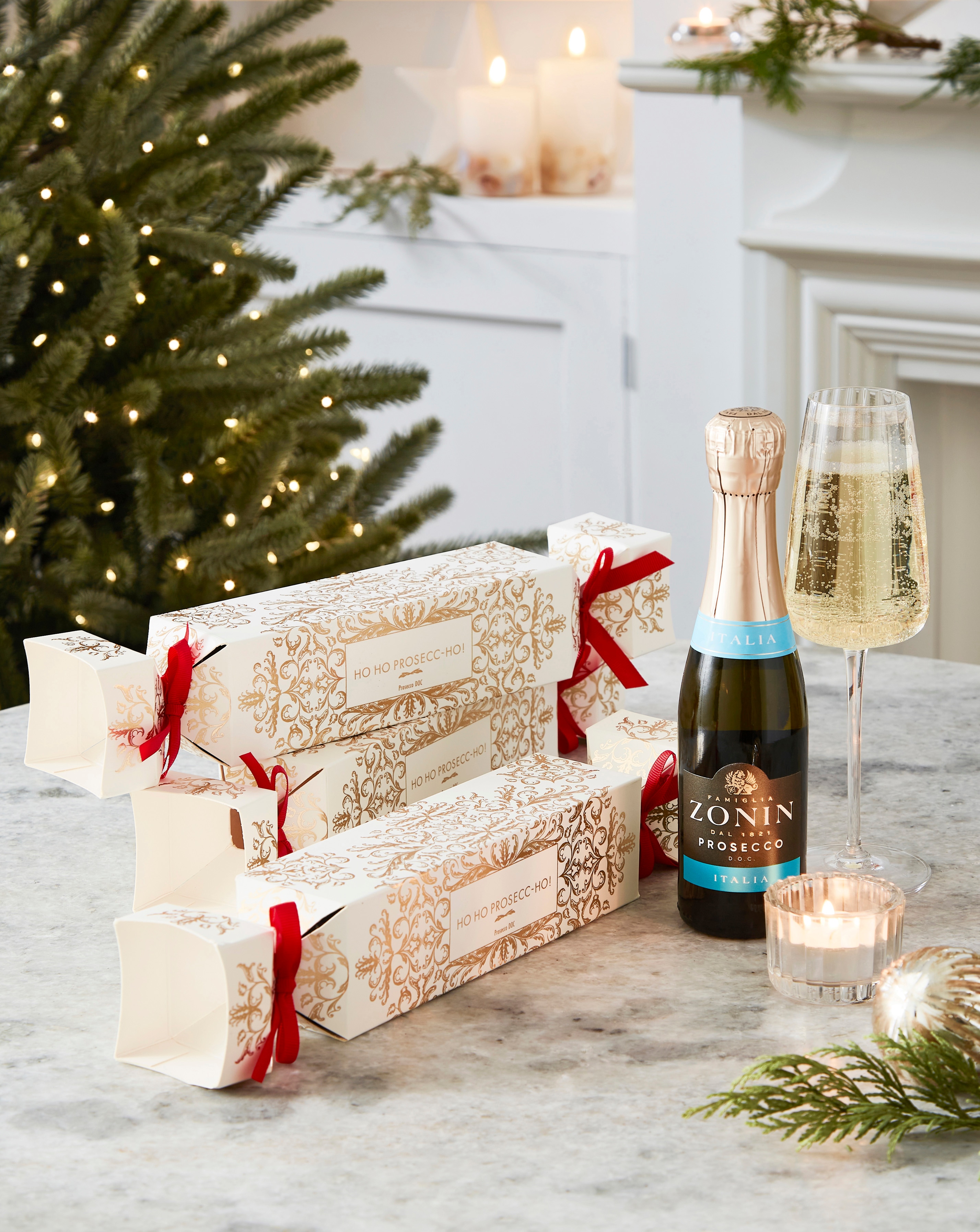 Prosecco Christmas Cracker Triple Pack