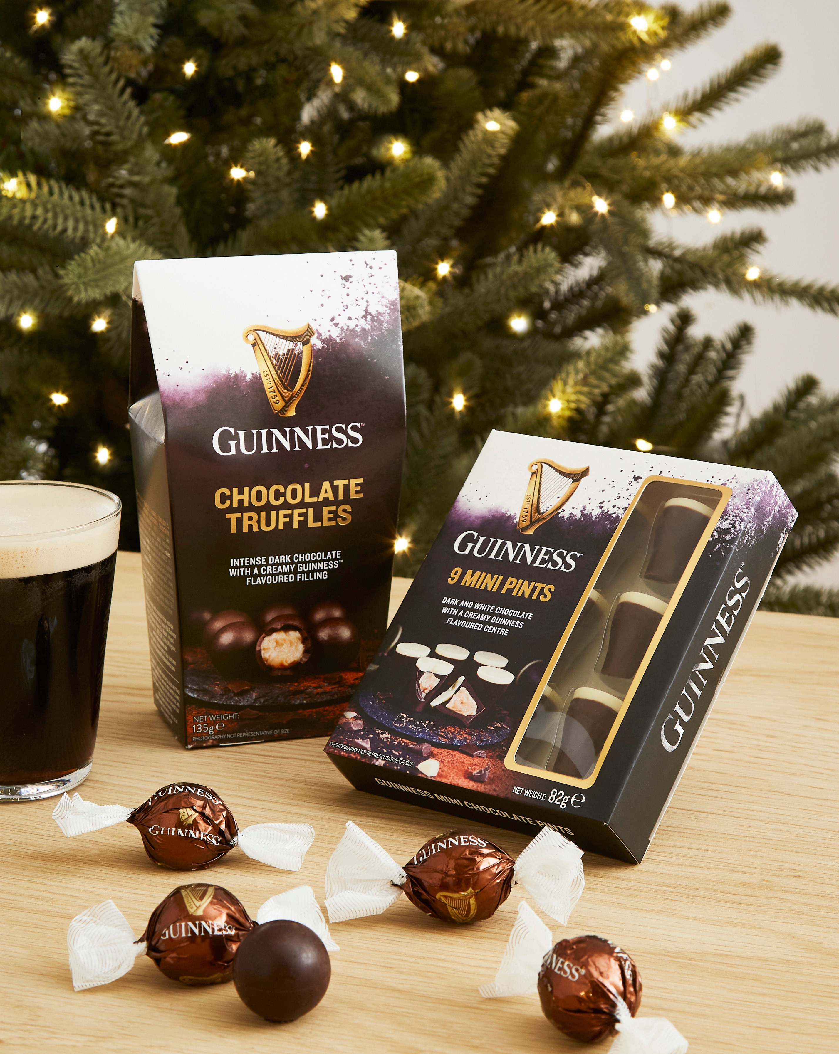 Guinness Truffles and Mini Pints bundle